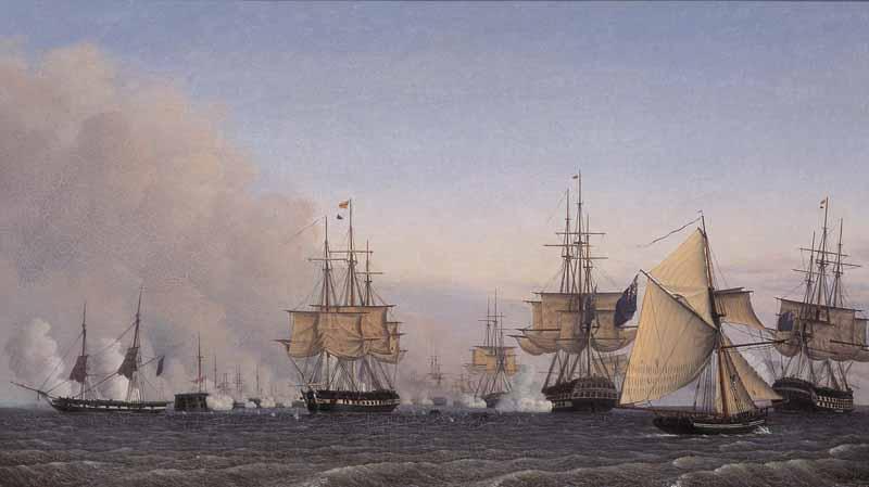Adelsteen Normann The Battle of Copenhagen on the 2nd of April 1801